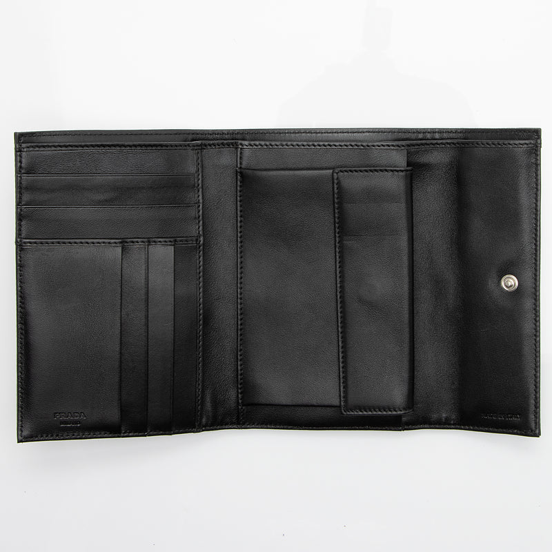 Prada Tessuto Compact Wallet (SHF-23253)
