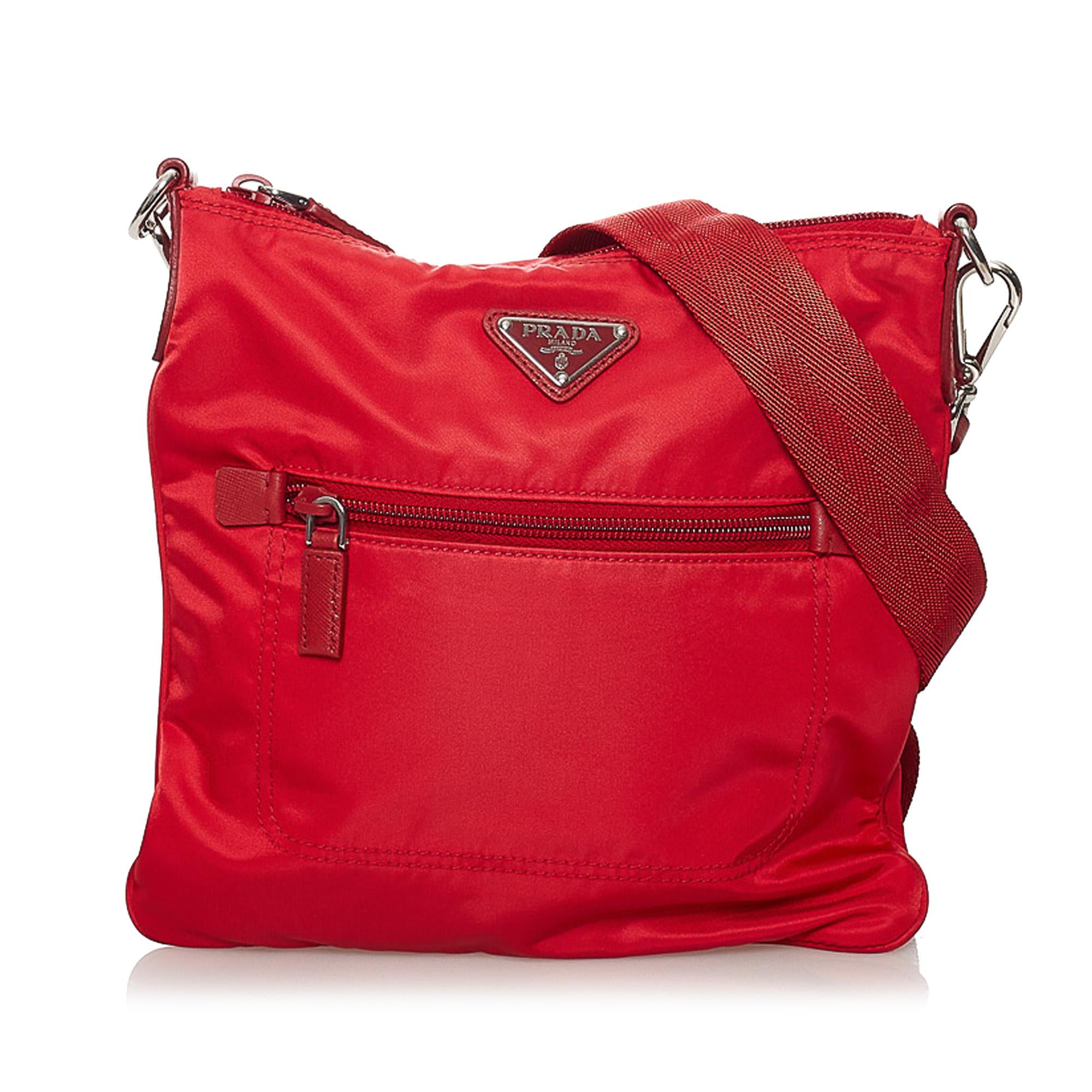 Prada Tessuto Crossbody Bag (SHG-34698)