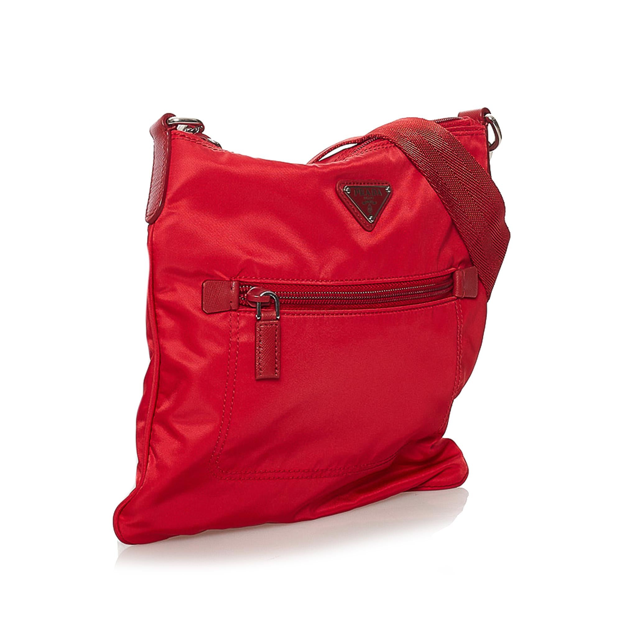 Prada Tessuto Crossbody Bag (SHG-34698)