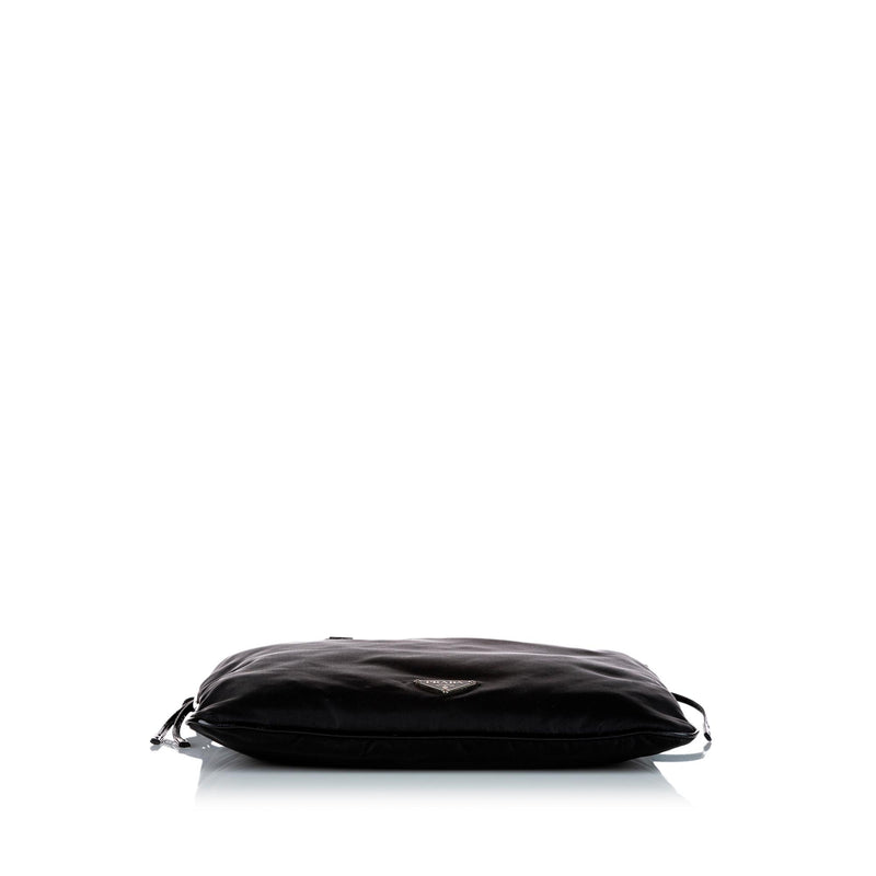 Prada Tessuto Drawstring Shopper Tote Bag (SHG-21574)