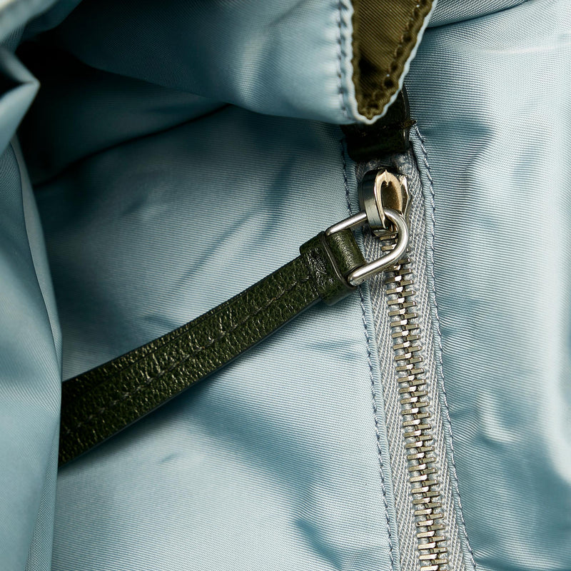 Prada Tessuto Etiquette Crossbody Bag (SHG-28661)