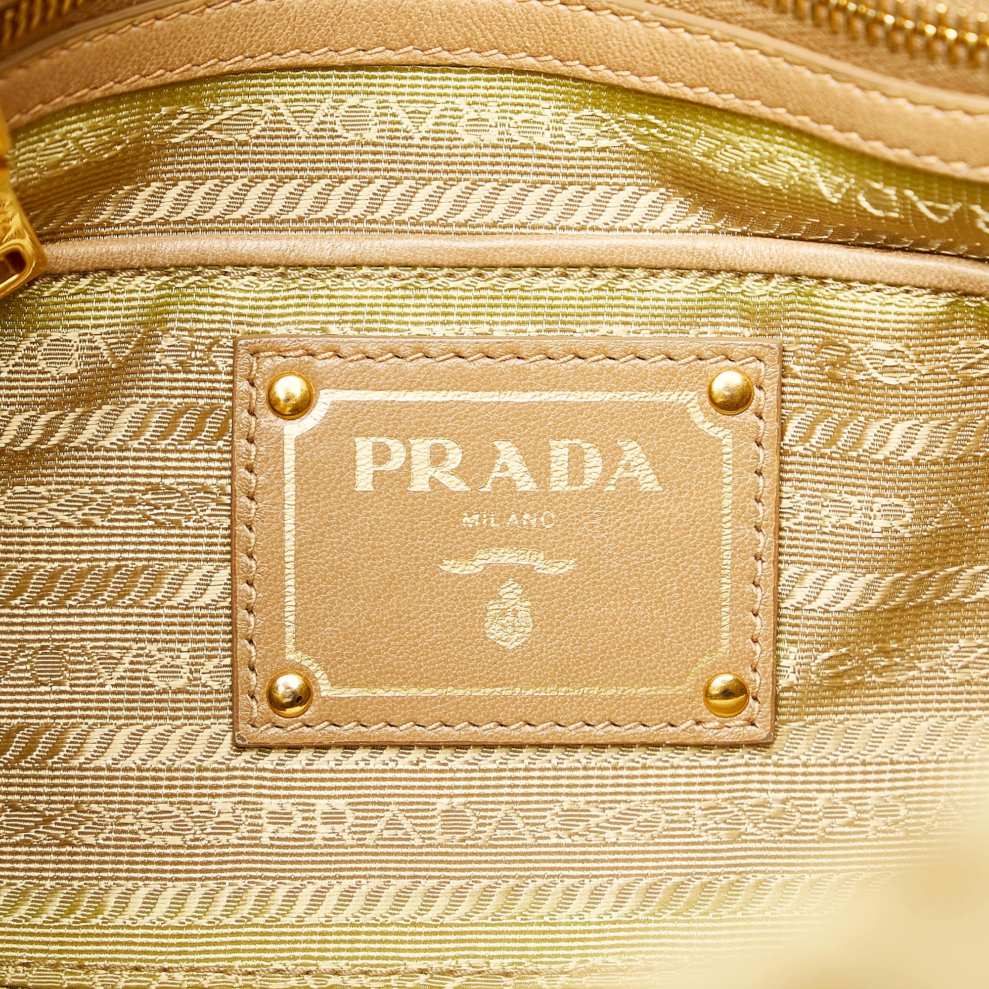 Prada Tessuto Gaufre Satchel (SHG-26219)