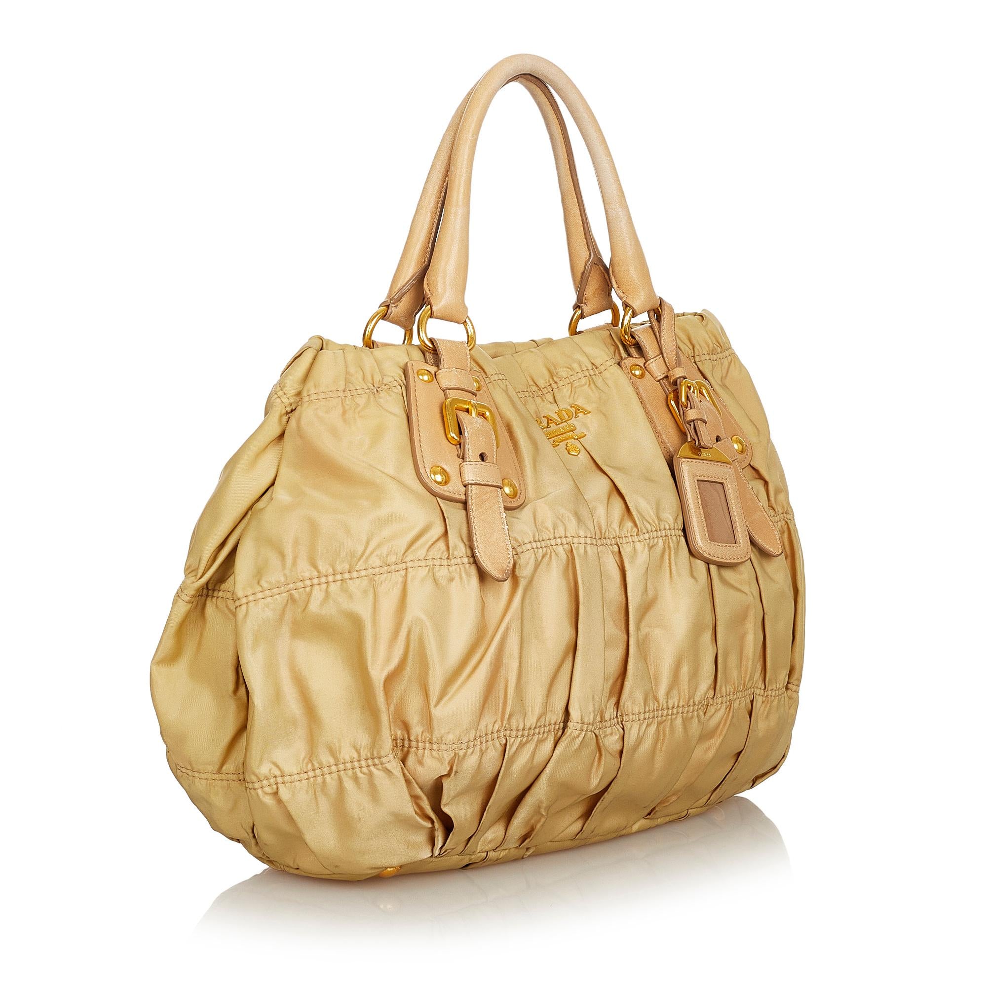 Prada Tessuto Gaufre Satchel (SHG-26219)