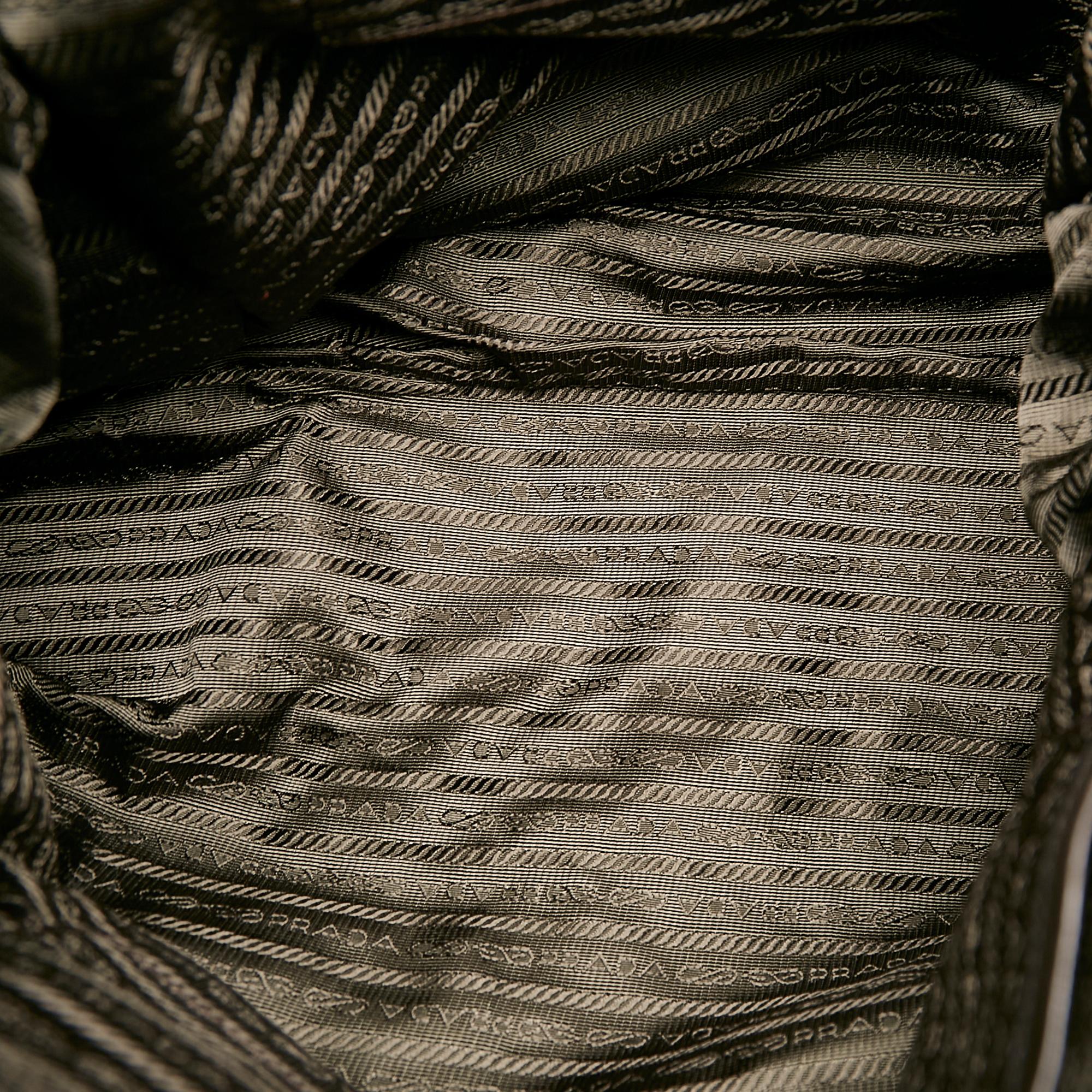 Prada Tessuto Gaufre Satchel (SHG-27156)