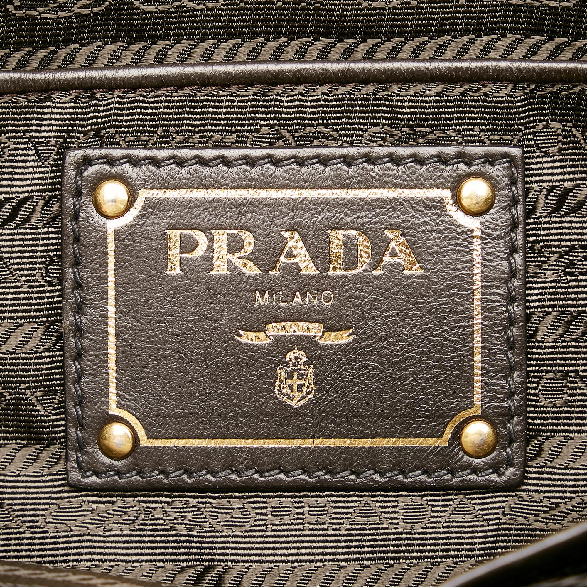 Prada Tessuto Gaufre Satchel (SHG-27156)