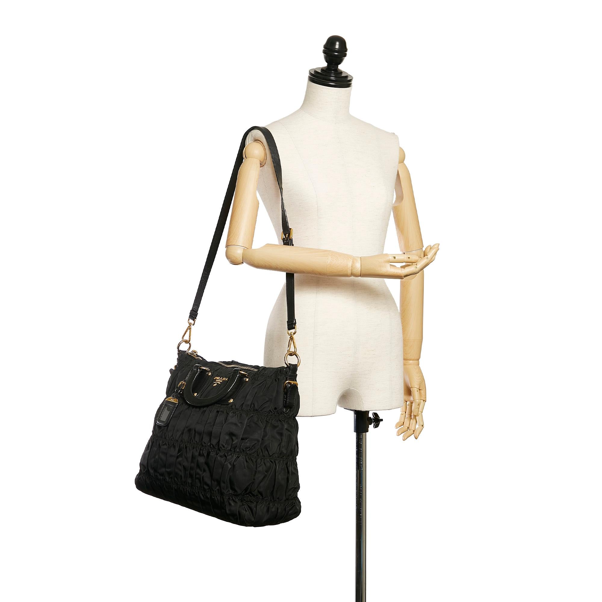 Prada Tessuto Gaufre Satchel (SHG-28929)