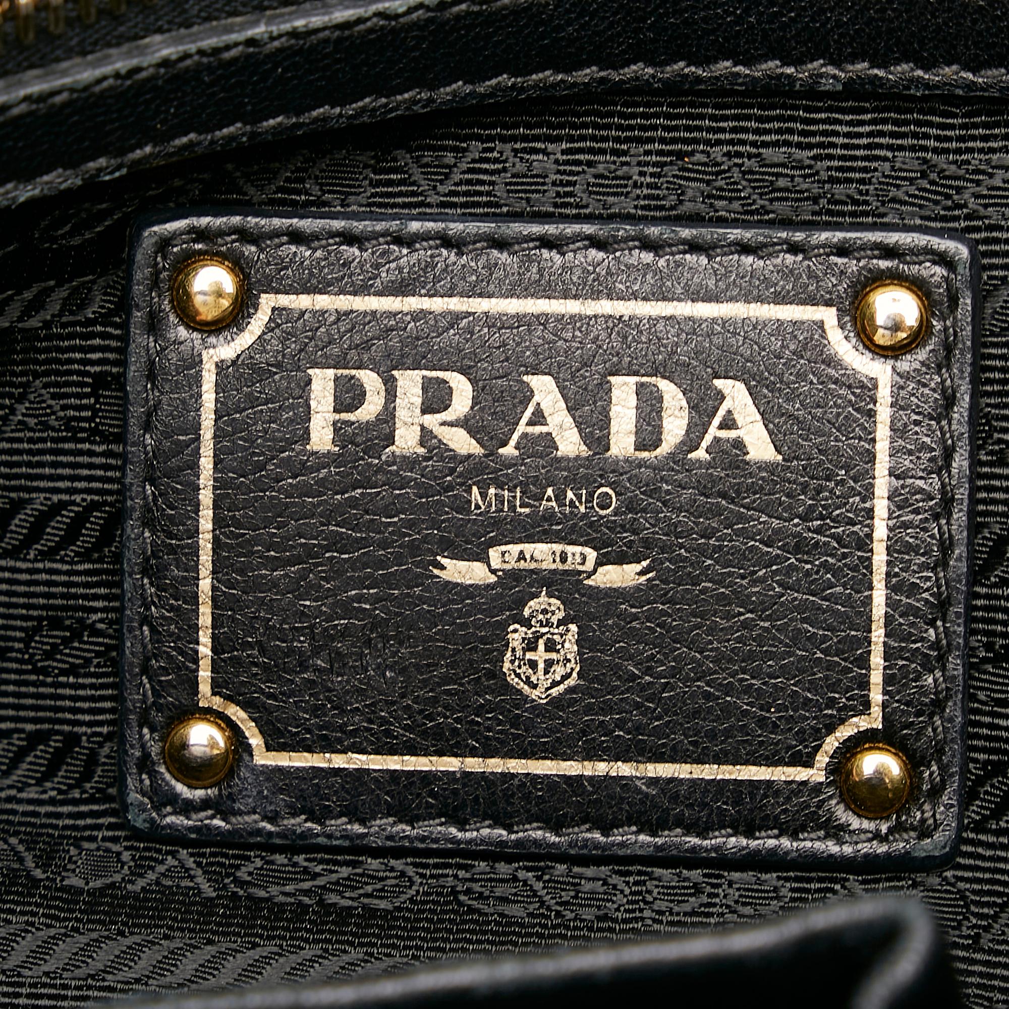 Prada Tessuto Gaufre Satchel (SHG-28929)