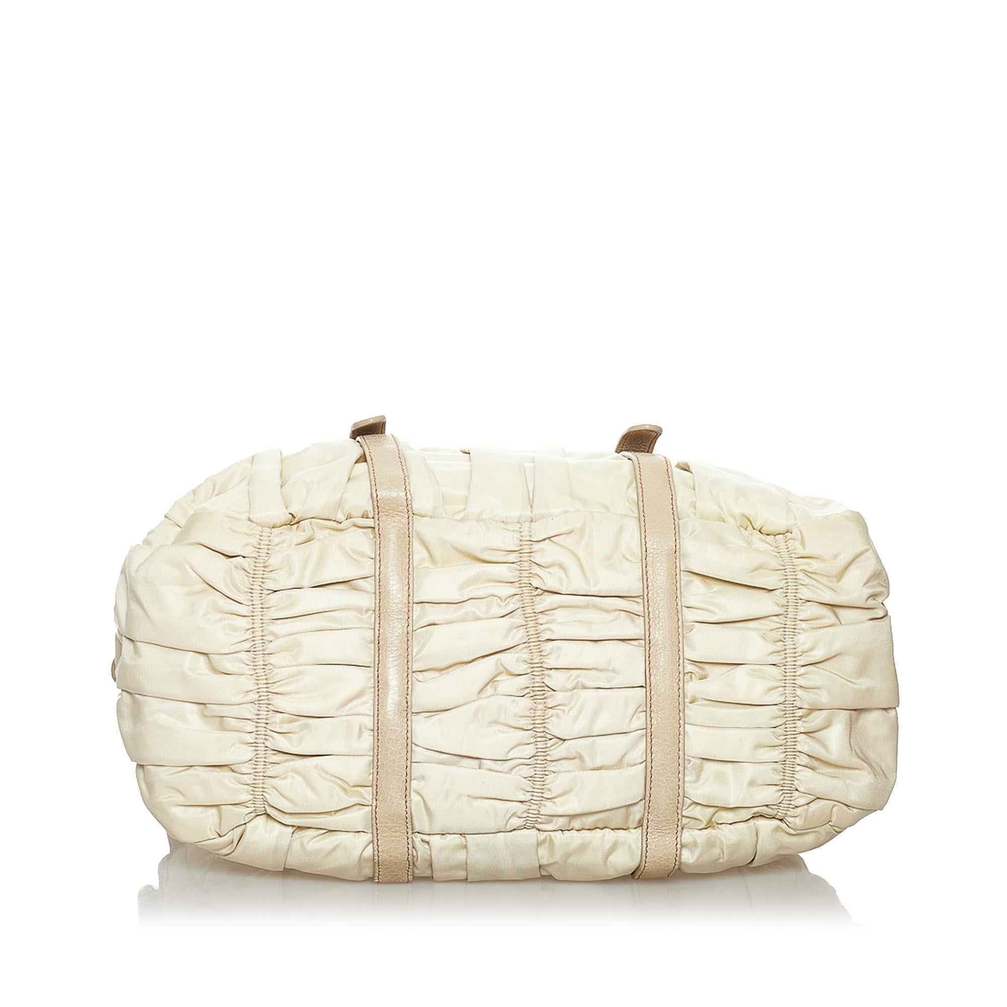 Prada Tessuto Gaufre Satchel (SHG-31042)