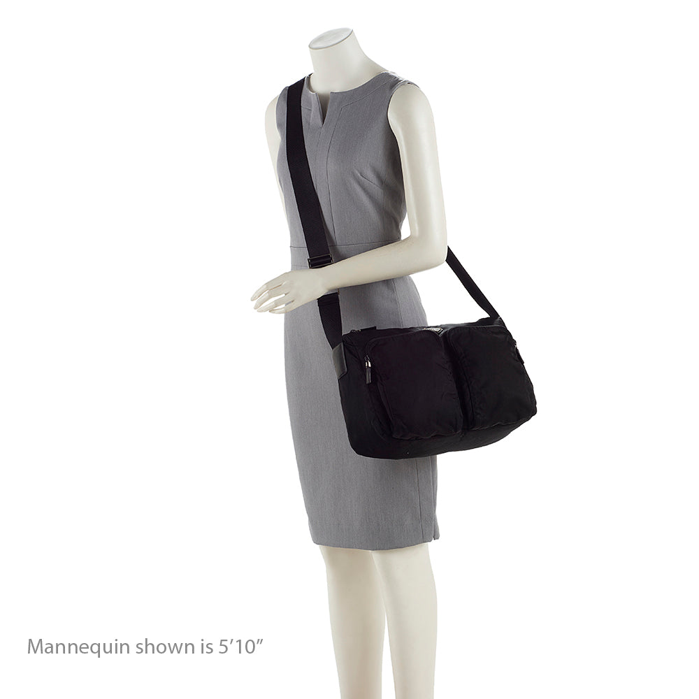 Prada Tessuto Messenger Bag (SHF-19270)