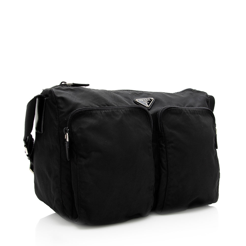 Prada Tessuto Messenger Bag (SHF-19270)
