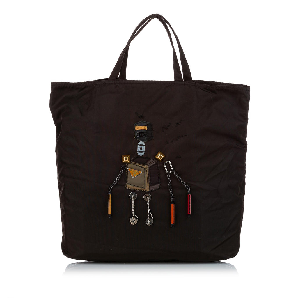 Prada Tessuto Robot Tote Bag (SHG-37355) – LuxeDH