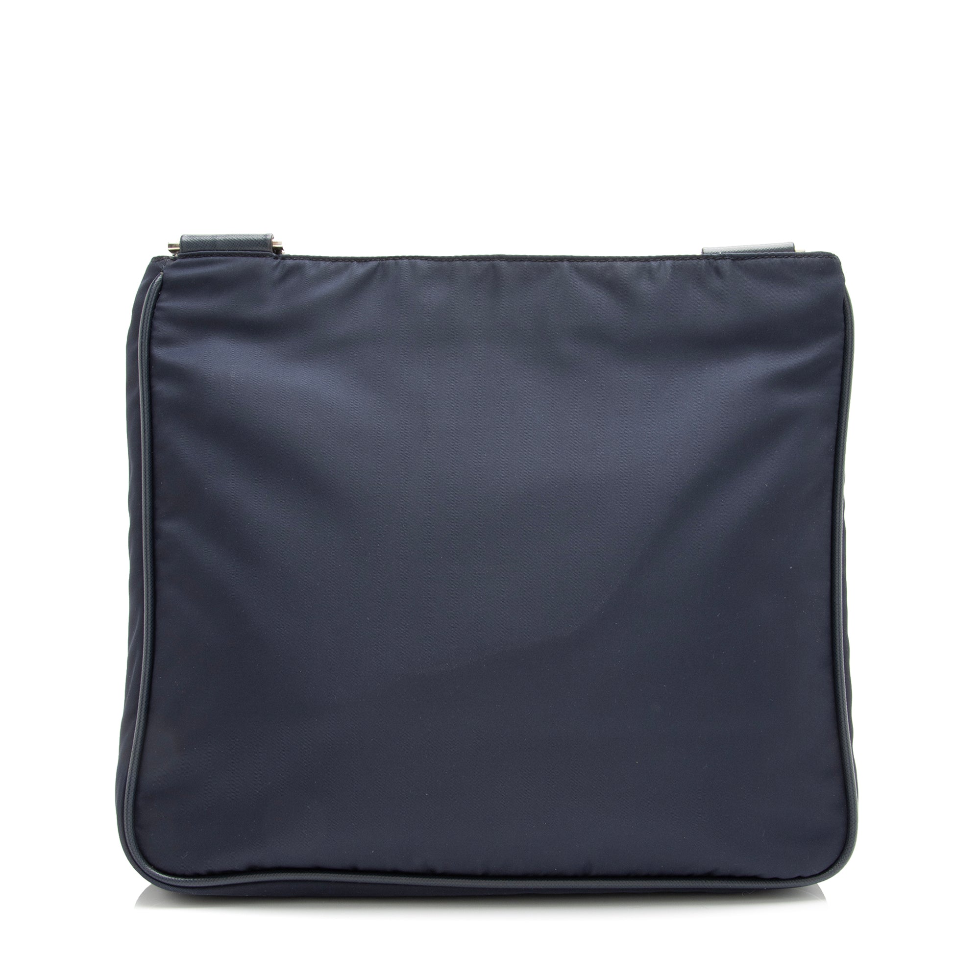 Prada Tessuto Saffiano Front Pocket Medium Messenger Bag (SHF-23879)