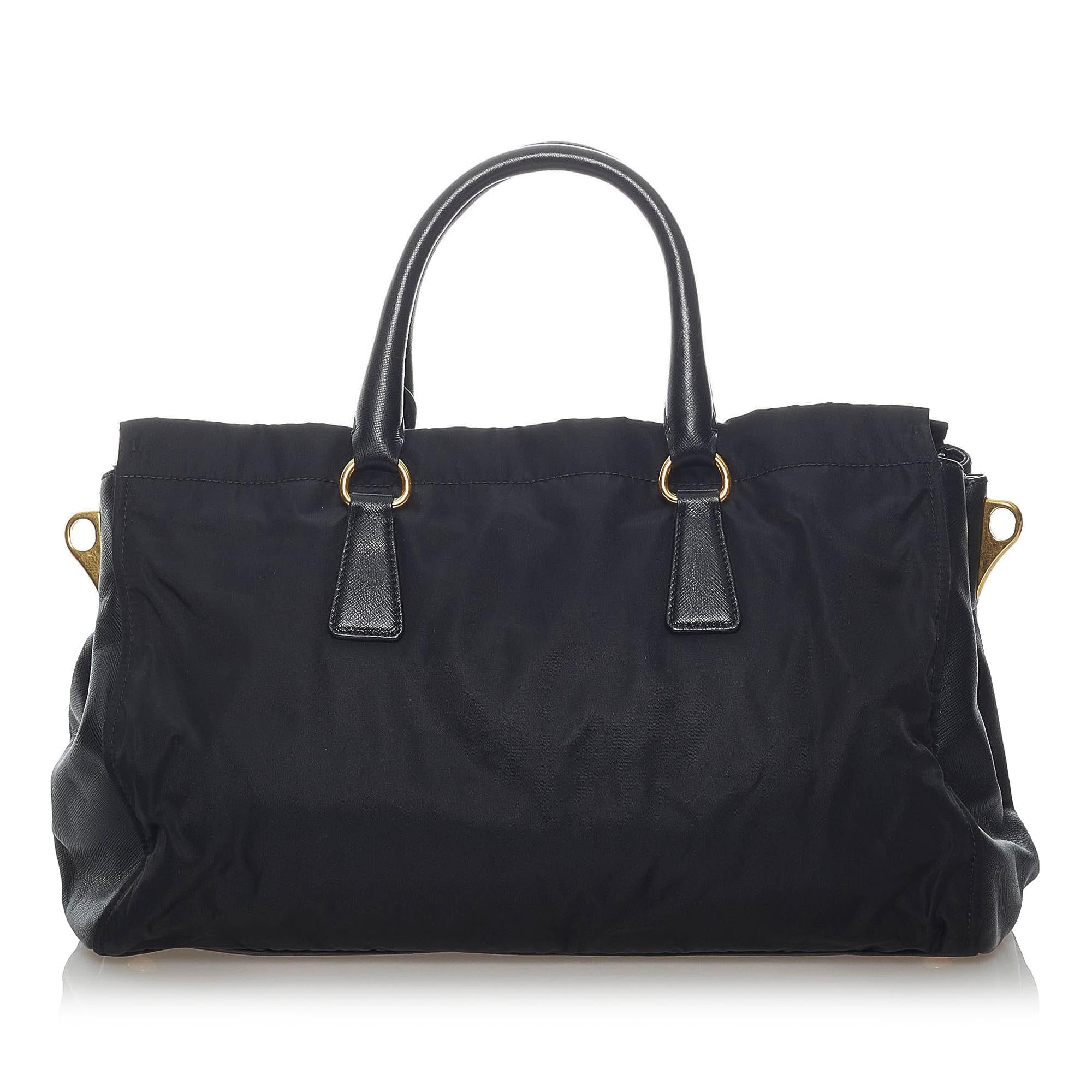 Prada Tessuto Satchel (SHG-34739)