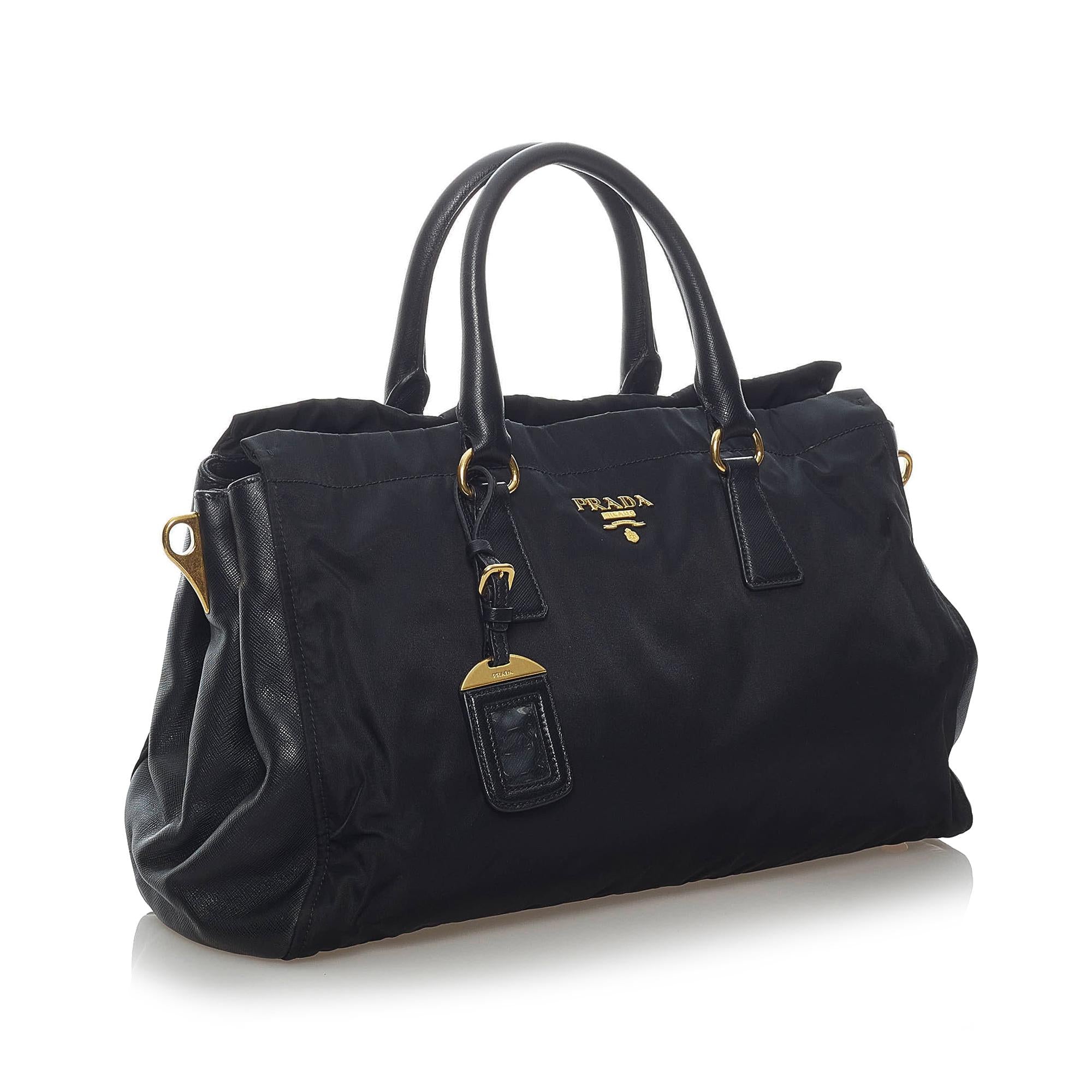 Prada Tessuto Satchel (SHG-34739)