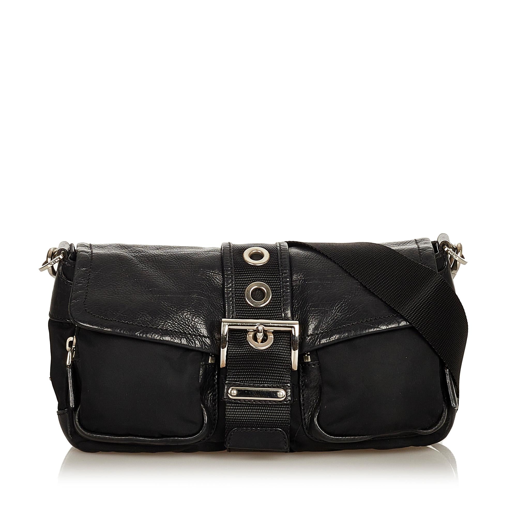 Prada Tessuto Shoulder Bag (SHG-26262)
