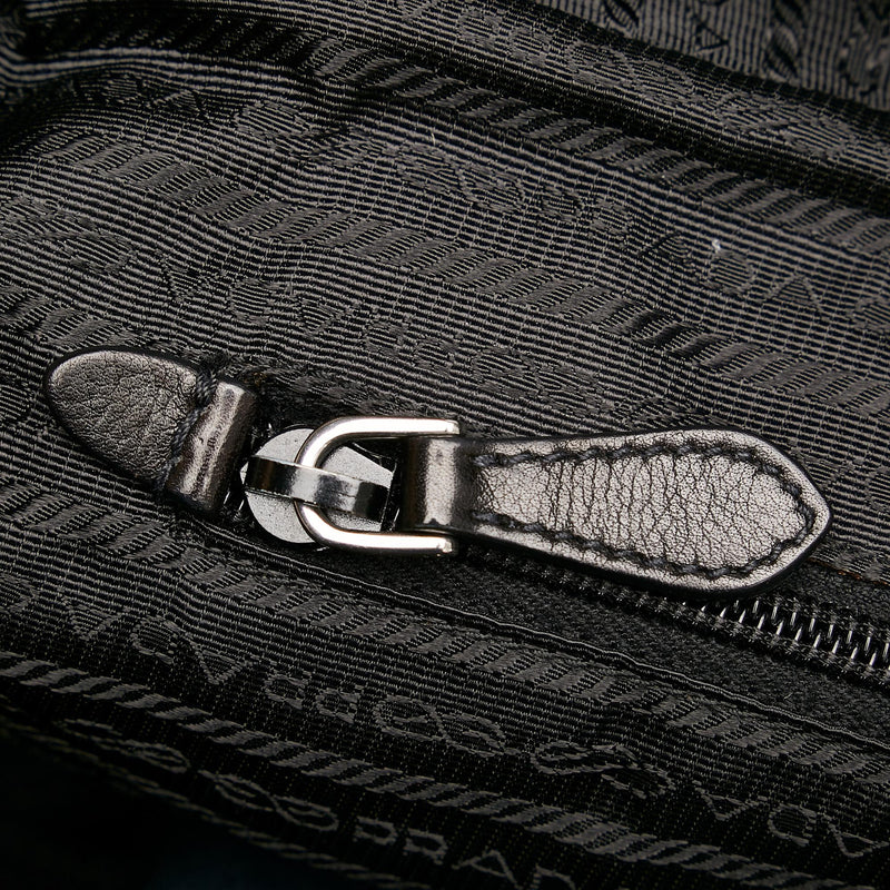 Prada Tessuto Shoulder Bag - Grey Hobos, Handbags - PRA819260