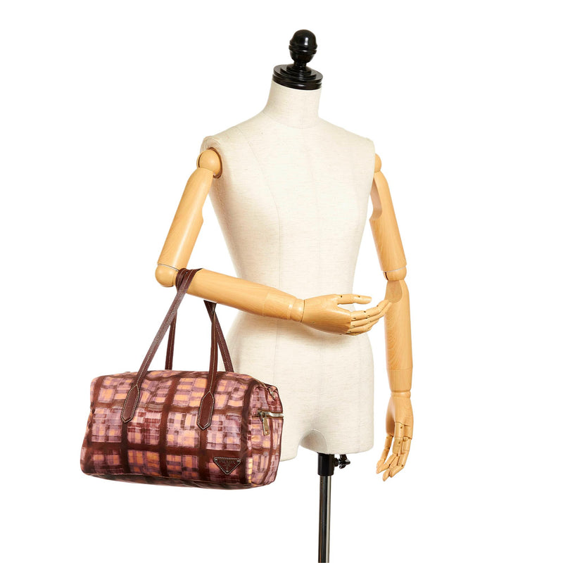 Prada Tessuto Stampato Shoulder Bag (SHG-33420)