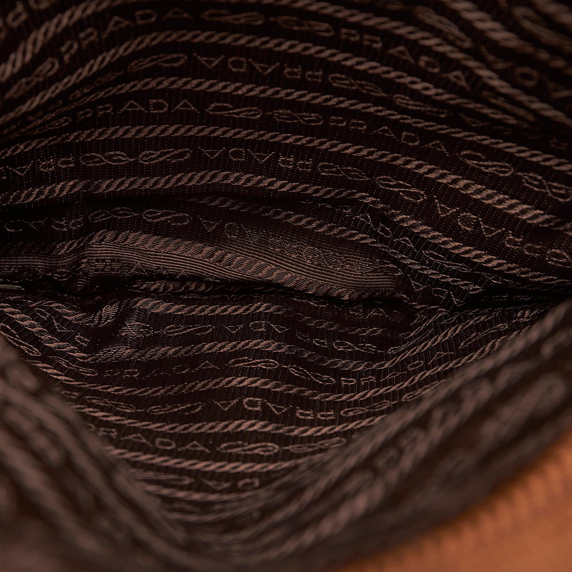 Prada Tweed Handbag (SHG-29342)