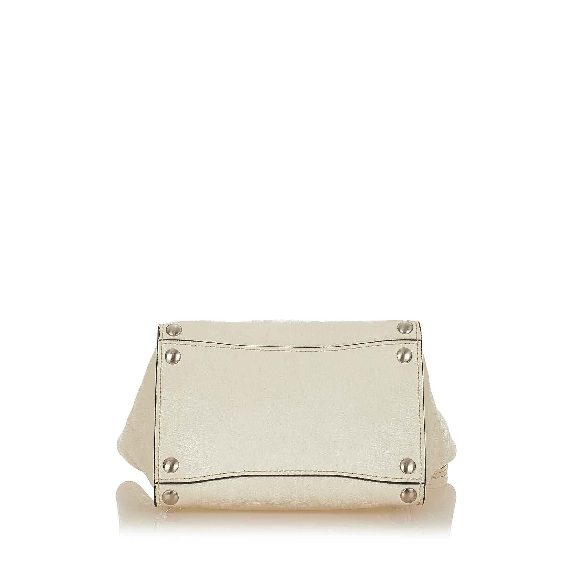 Prada Twin Pocket Leather Satchel (SHG-25708)