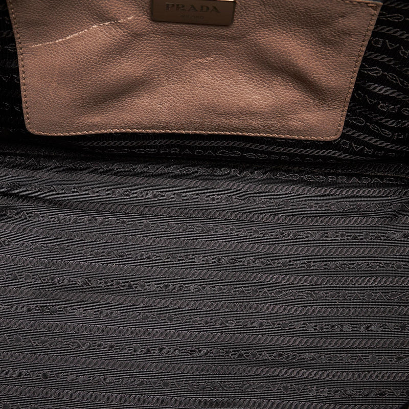 Prada Twin Pocket Leather Satchel (SHG-27027)