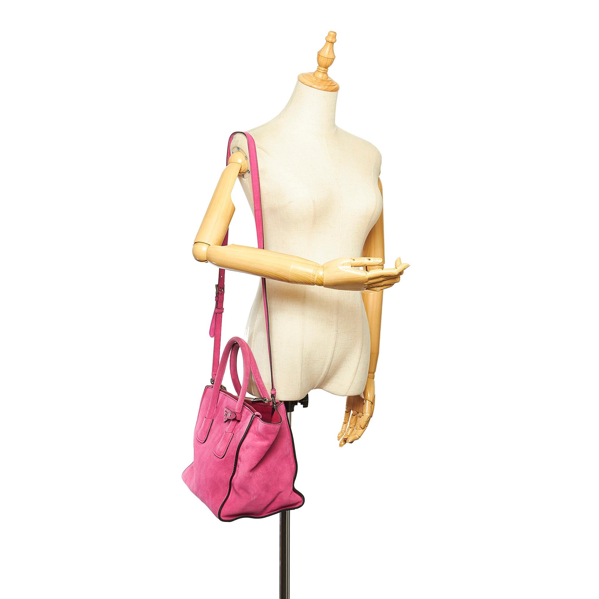 Prada Twin Pocket Leather Satchel (SHG-32134)