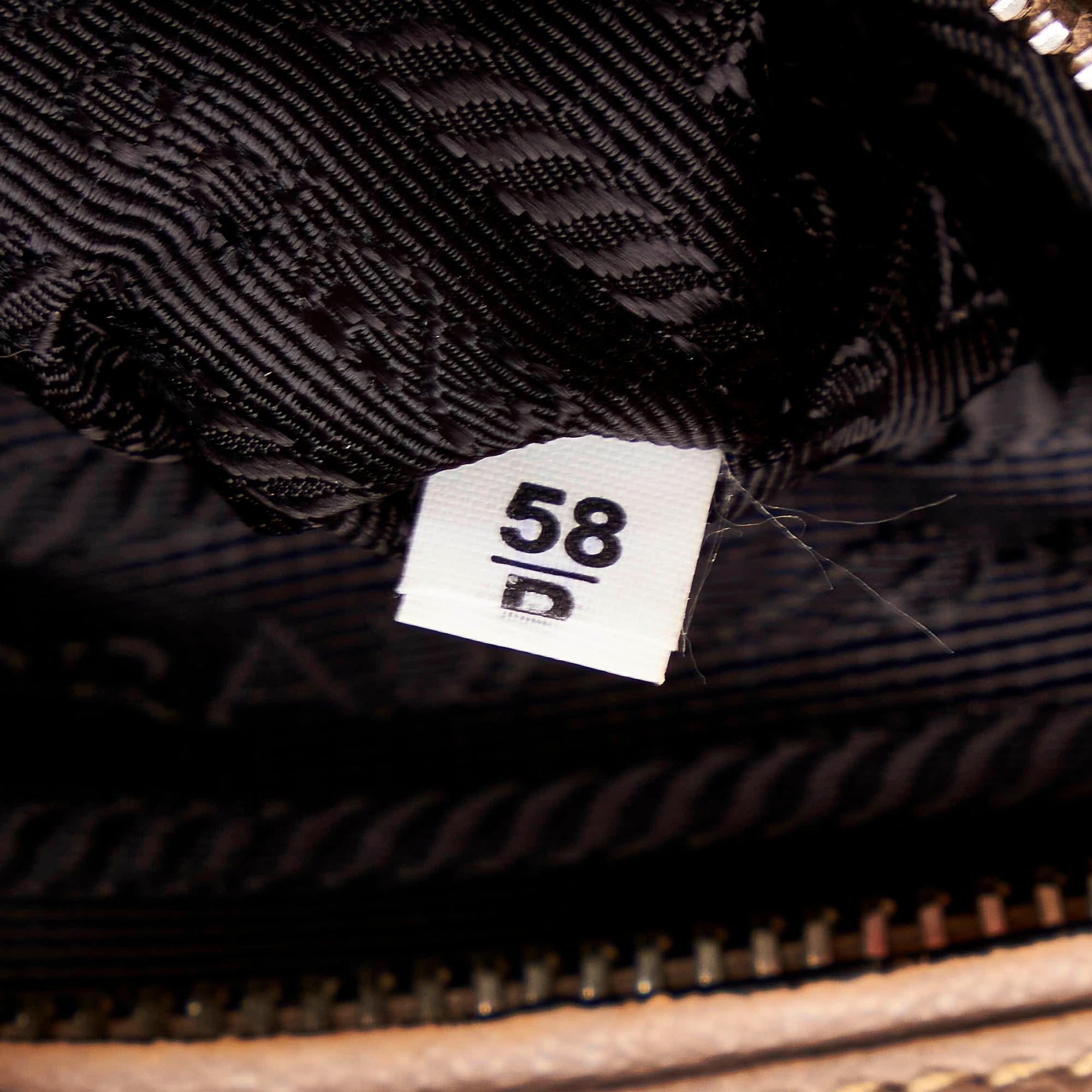 Prada Twin Pocket Leather Satchel (SHG-32635)