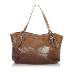 Prada Vernice Sfumato Shopping Tote Bag (SHG-31517)