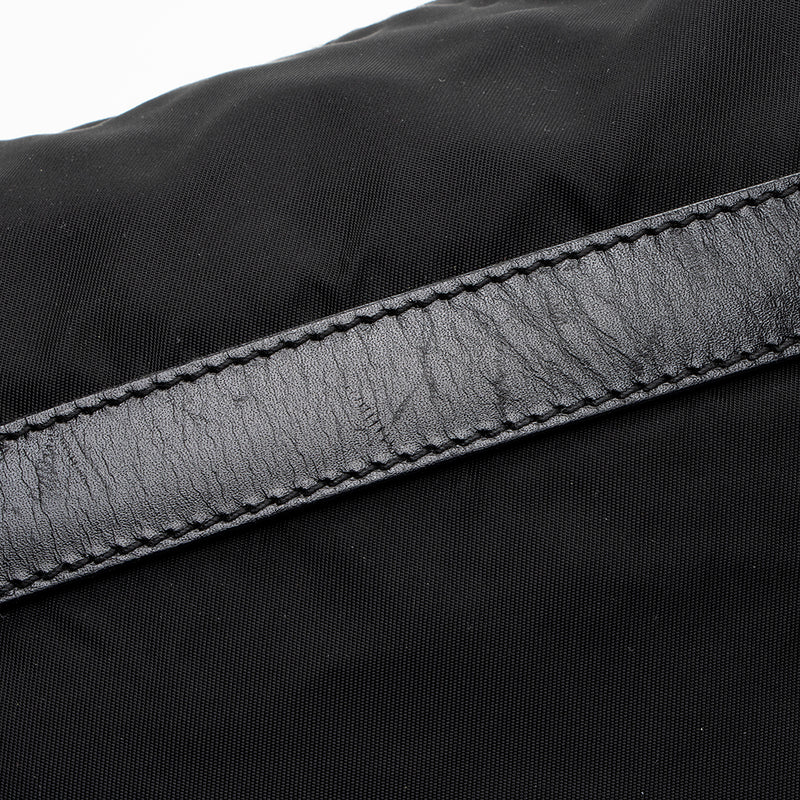 Prada Vintage Tessuto Buckle Messenger Bag (SHF-17211)