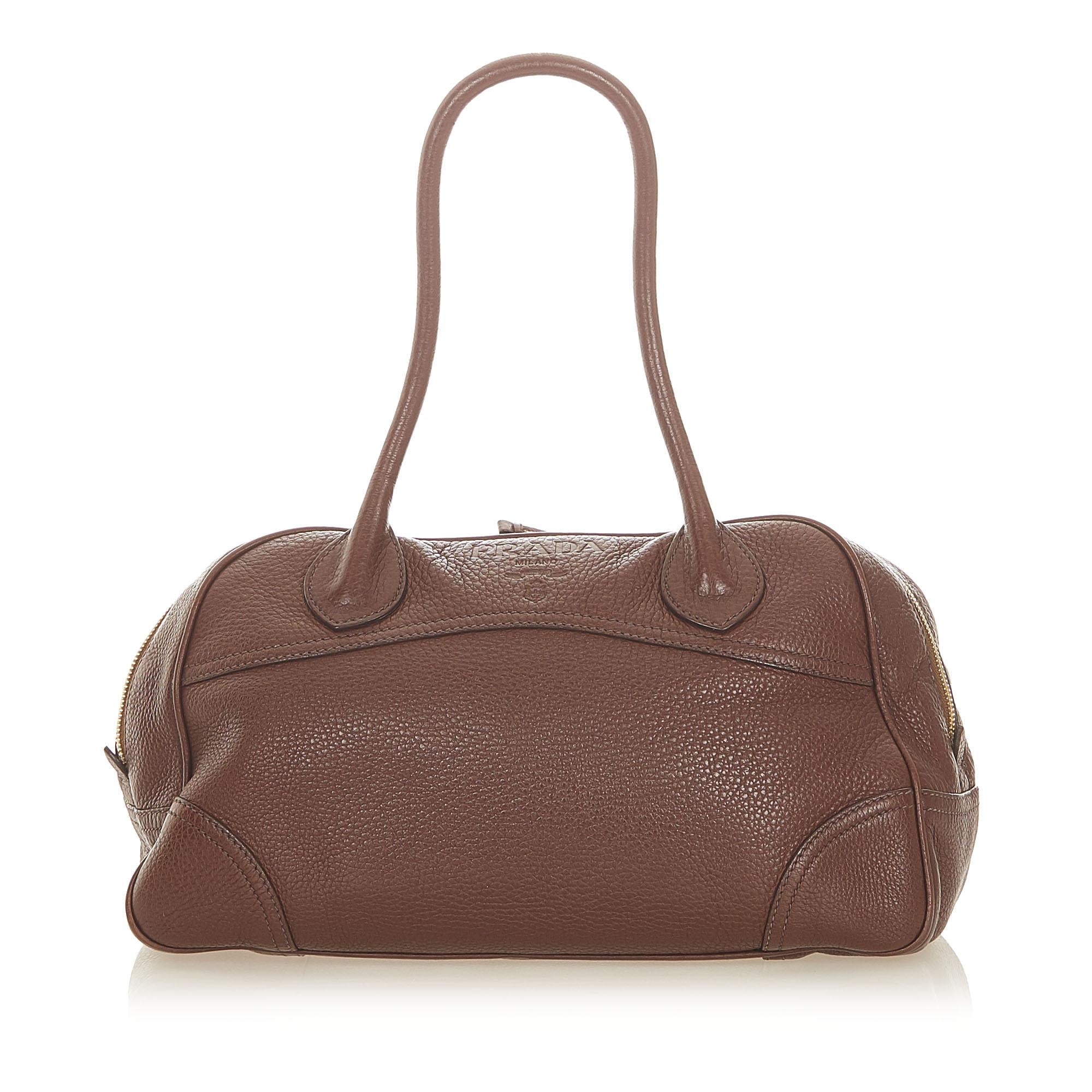 Prada Vitello Daino Handbag (SHG-31693)