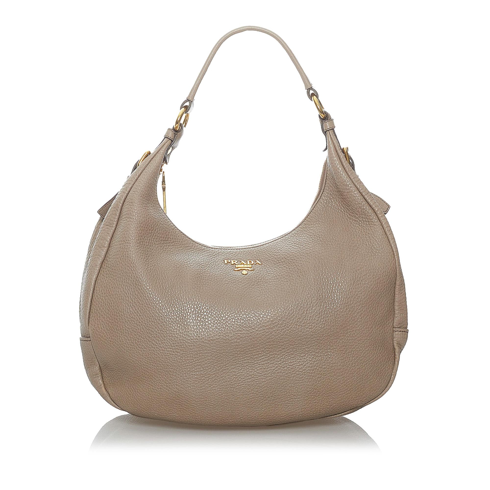 Prada Vitello Daino Hobo Bag (SHG-29940)