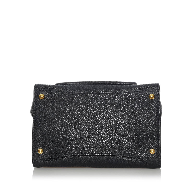 Prada Vitello Daino Leather Handbag (SHG-33906)