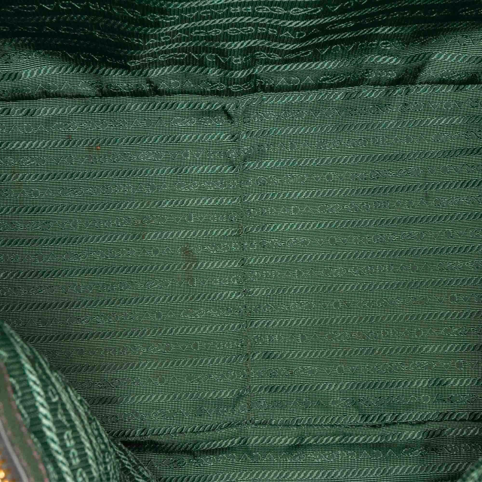 Prada Vitello Daino Leather Satchel (SHG-15446)