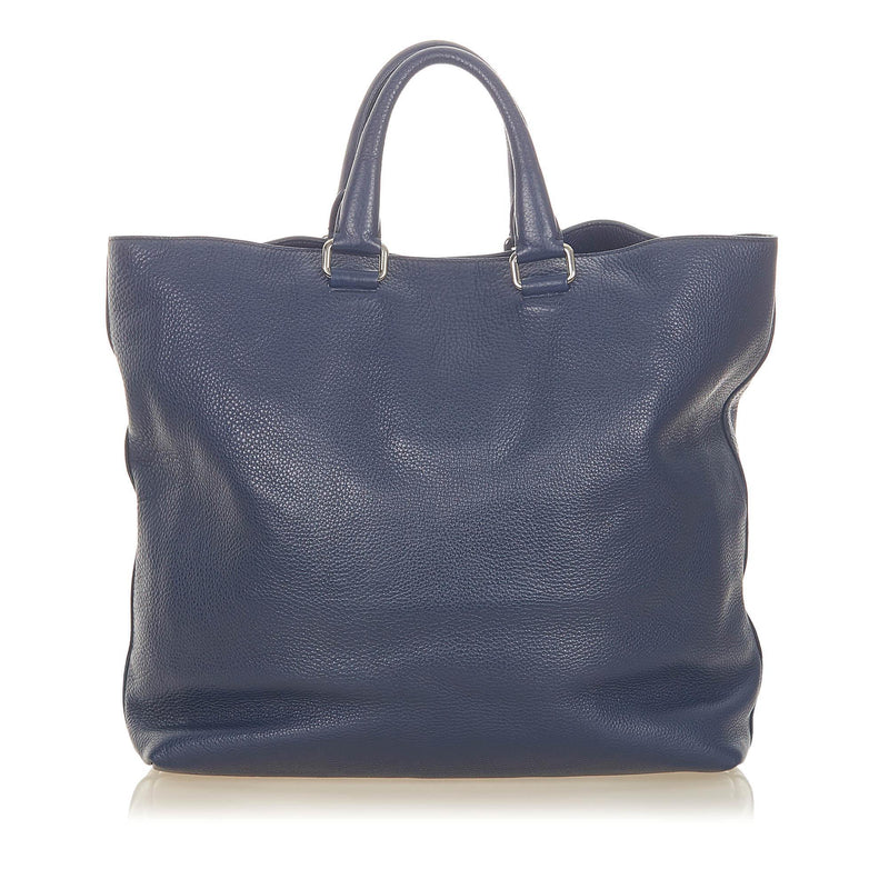 Prada Vitello Daino Leather Tote Bag (SHG-19268)