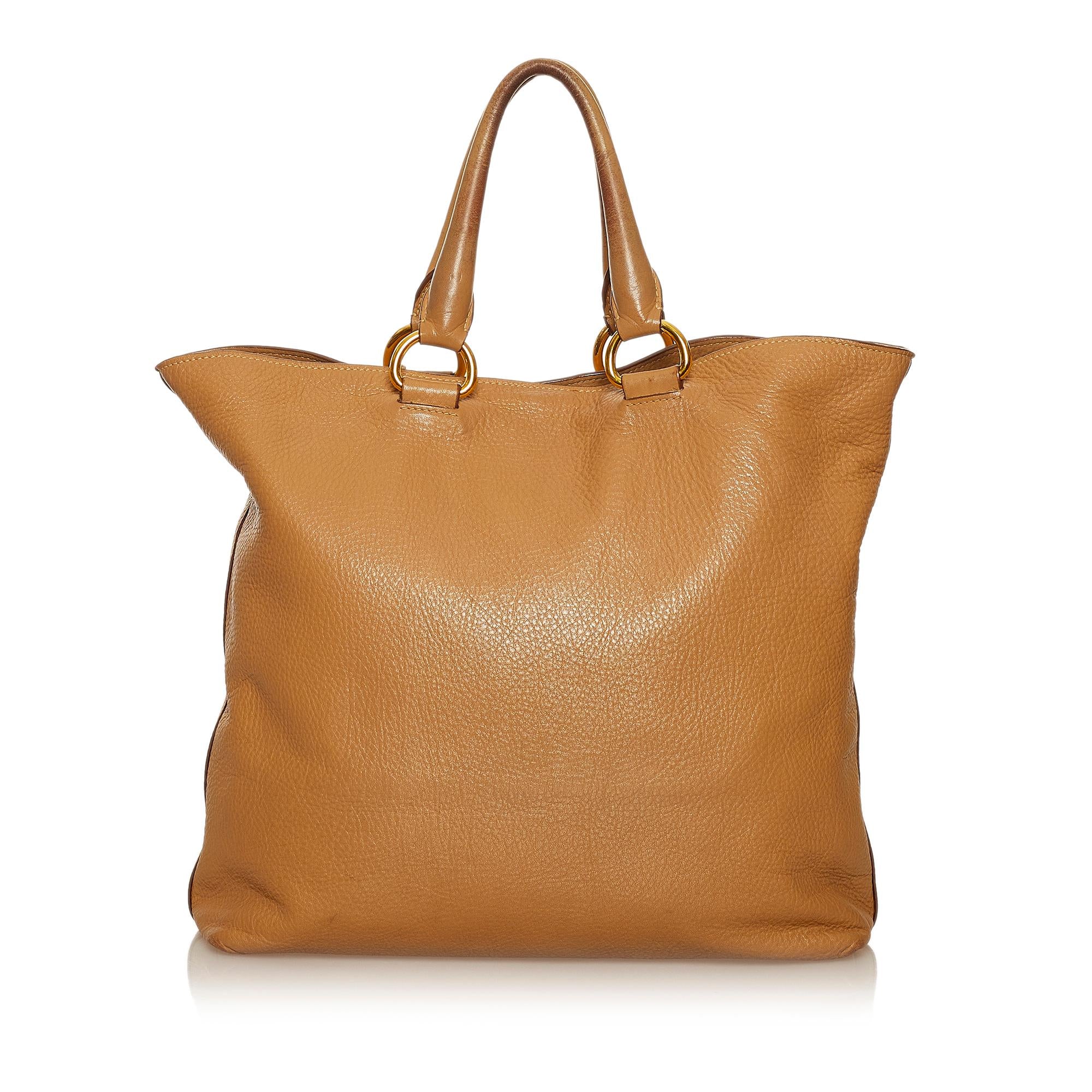 Prada Vitello Daino Satchel (SHG-29316)