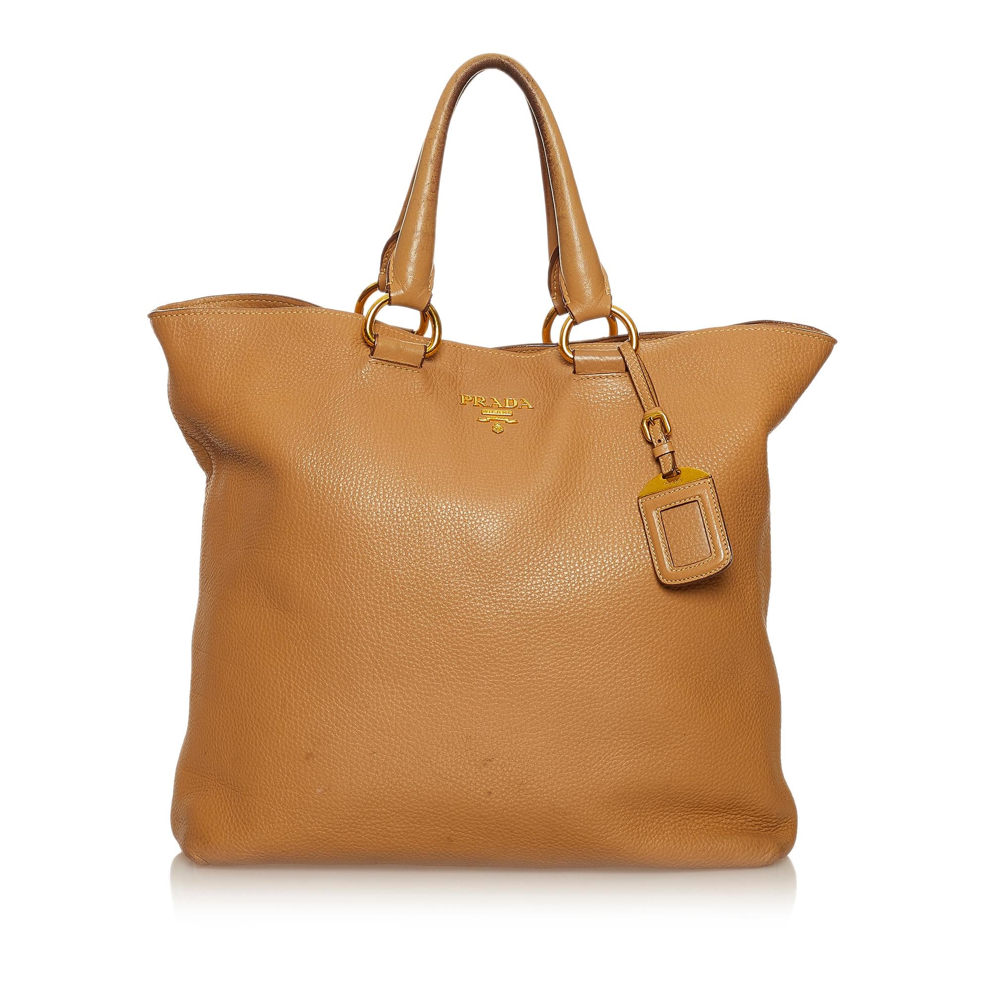 Prada Vitello Daino Satchel (SHG-29316)