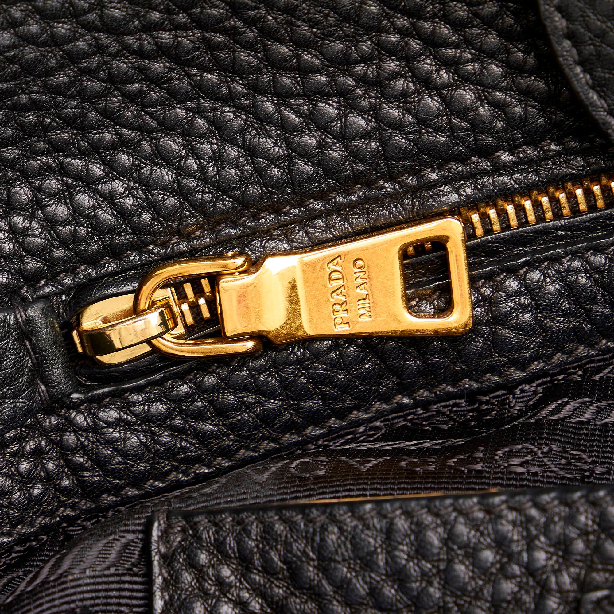 Prada Vitello Daino Satchel (SHG-33932)