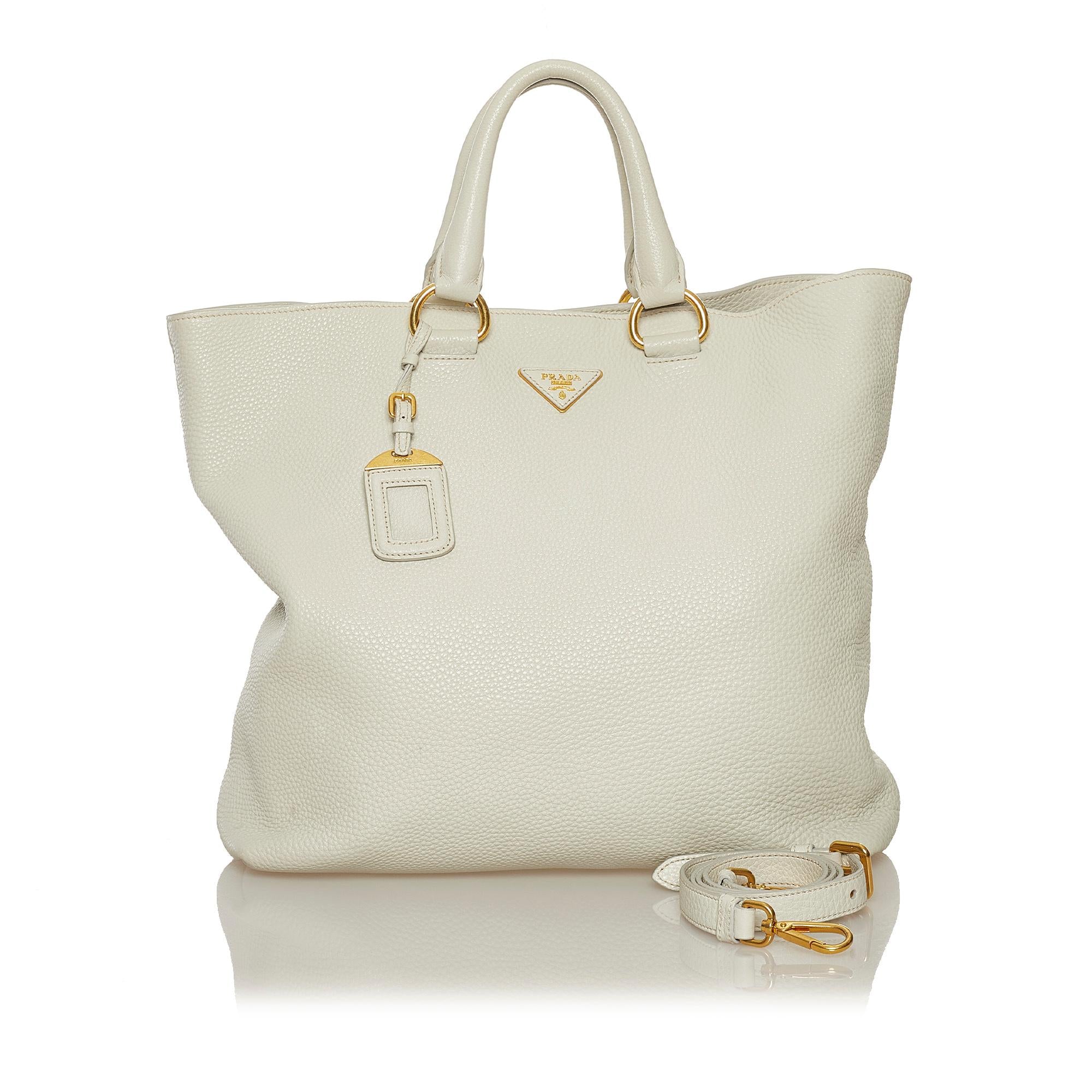 Prada Vitello Daino Satchel (SHG-34587)
