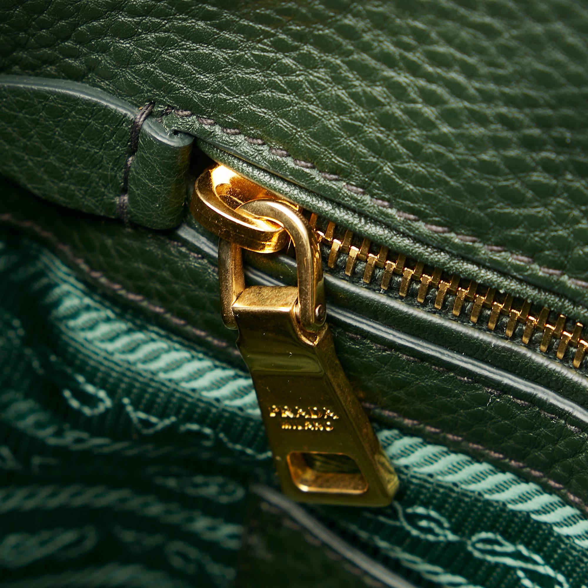 Prada Vitello Daino Satchel (SHG-37929)