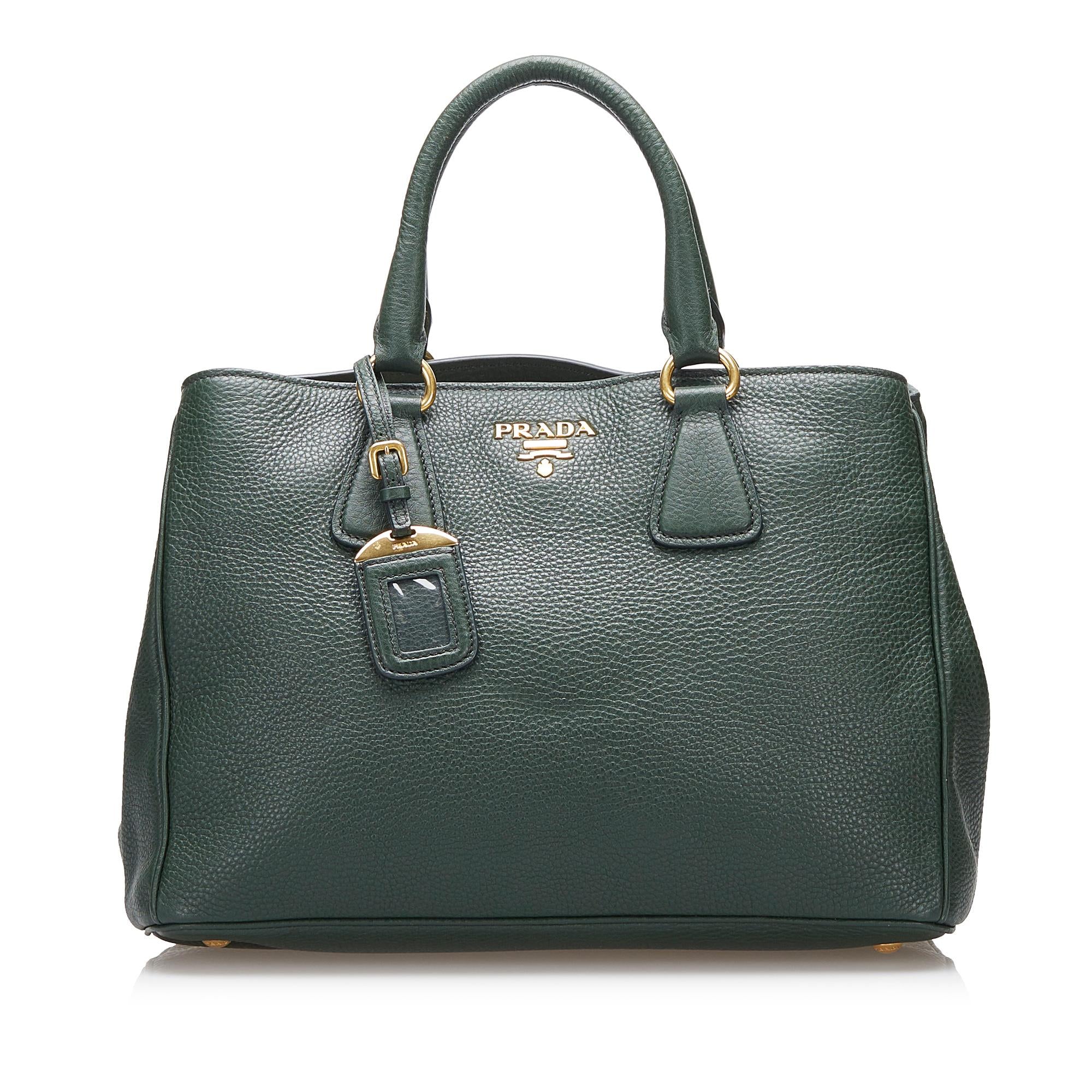Prada Vitello Daino Satchel (SHG-37929)