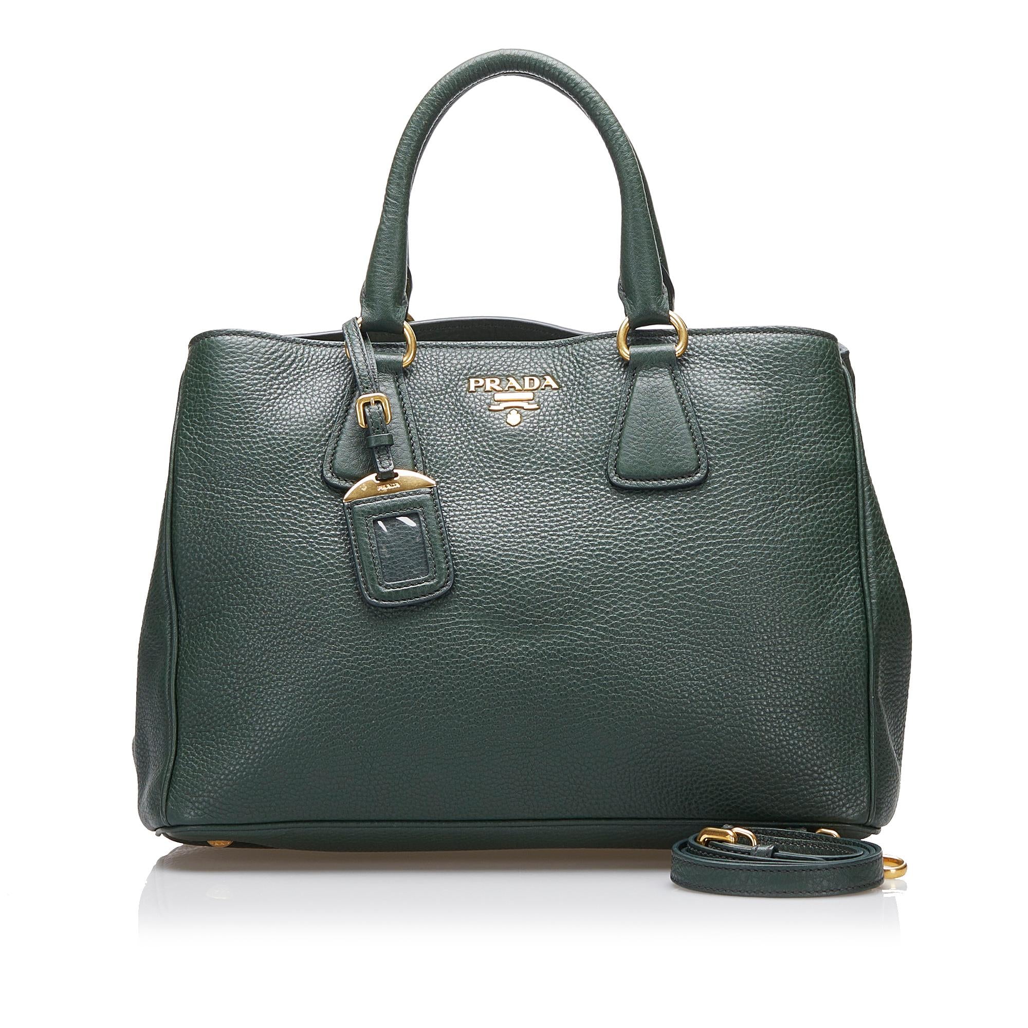 Prada Vitello Daino Satchel (SHG-37929)