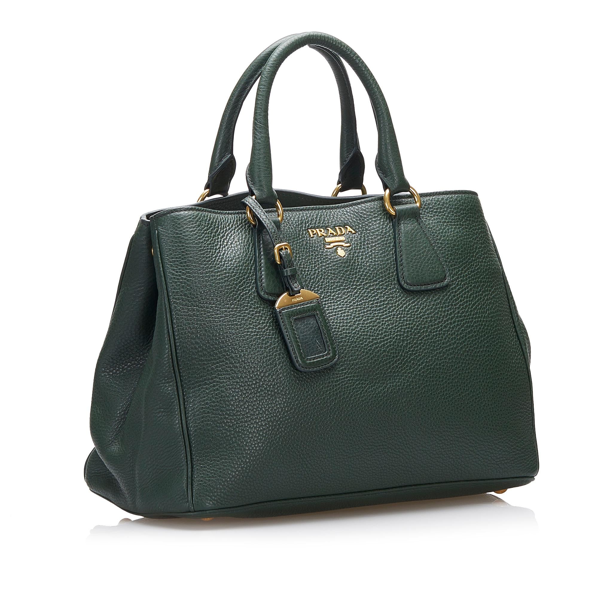 Prada Vitello Daino Satchel (SHG-37929)