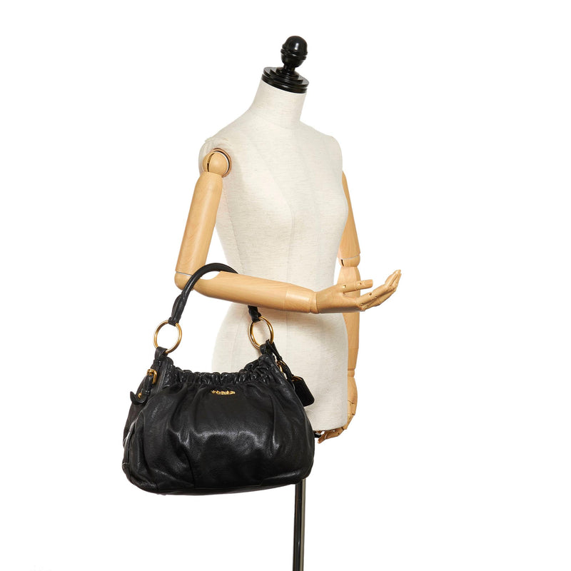 Prada Vitello Daino Shoulder Bag (SHG-29530)