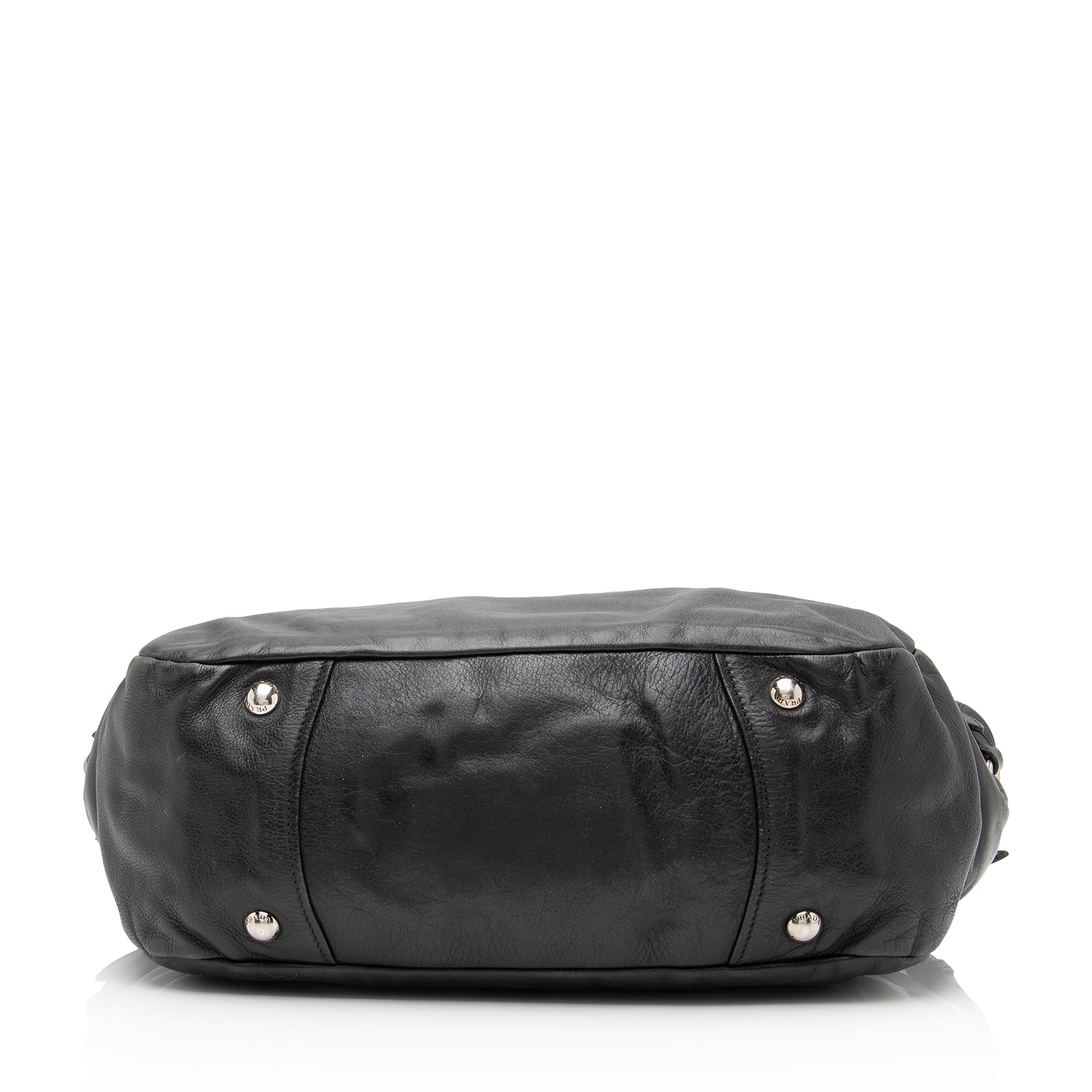 Prada Vitello Daino Side Pocket Hobo (SHF-Xeib8x)