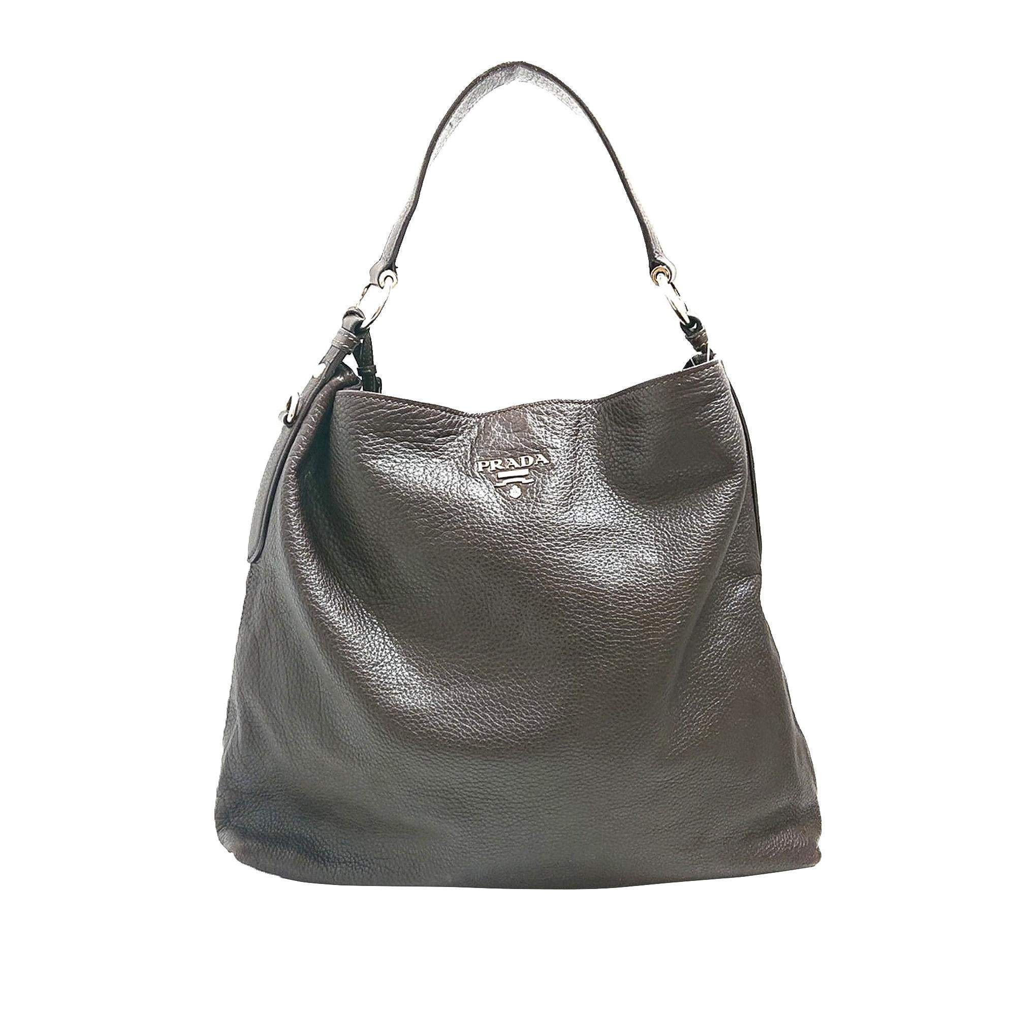 Prada Vitello Daino Tote Bag (SHG-31569)