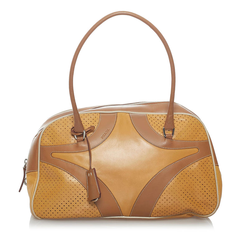 Prada Vitello Drive Handbag (SHG-29300)