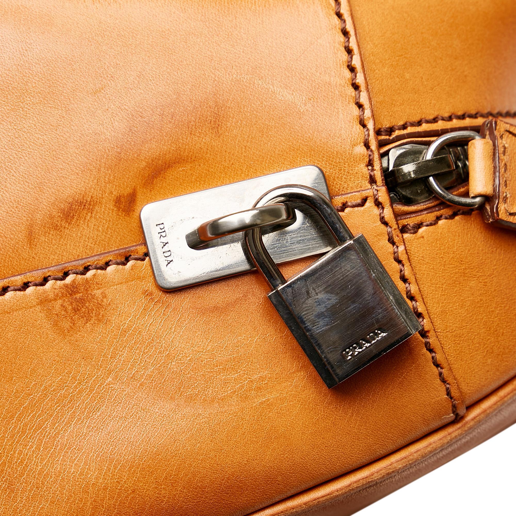 Prada Vitello England Handbag (SHG-nrsMPP)