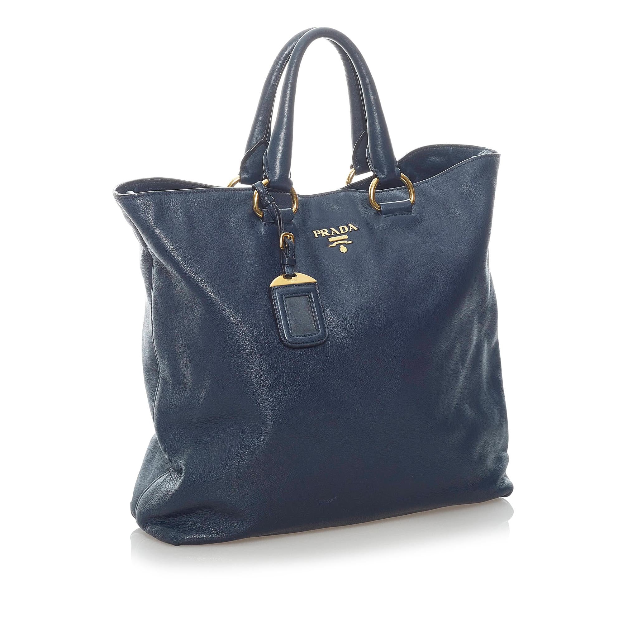 Prada Vitello Satchel (SHG-32047)