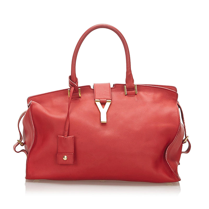Yves Saint Laurent, Bags, Authentic Ysl Classic Cabas Y Leather Handbag