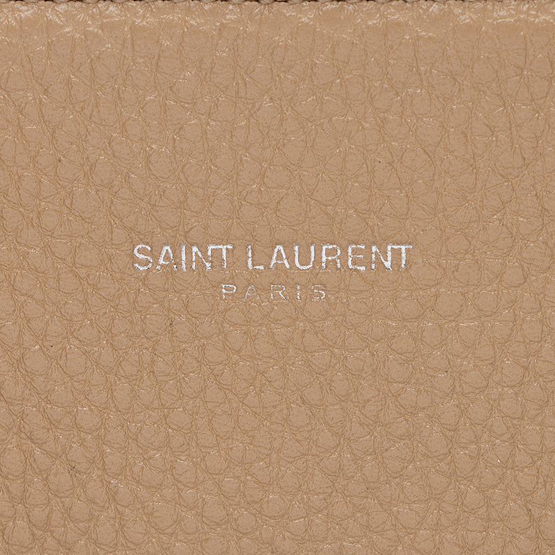 Saint Laurent Calfskin Classic Sac de Jour Nano Tote (SHF-16258)