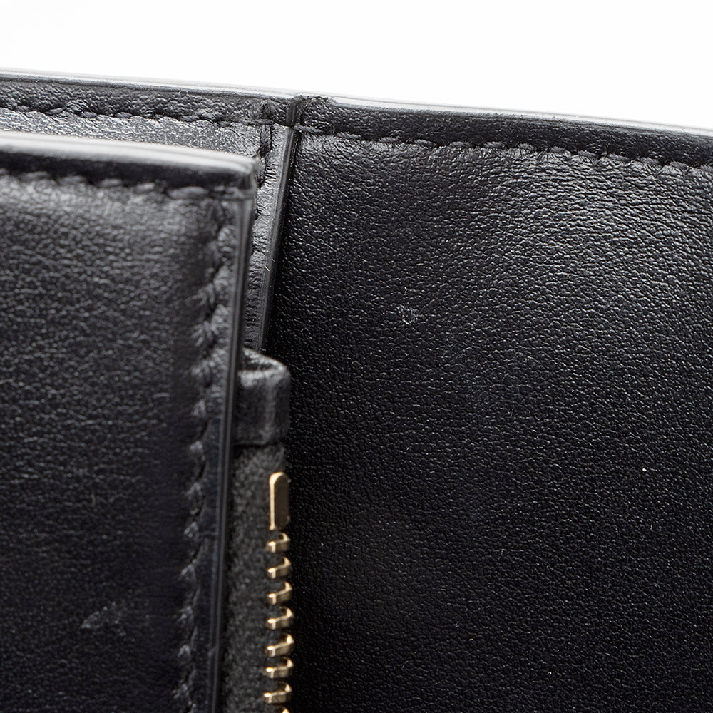 Saint Laurent Calfskin Monogram Kate Belt Bag (SHF-21829)